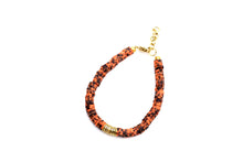 Load image into Gallery viewer, Orange Black Bracelet
