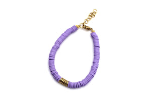 Purple Gold Bracelet