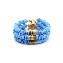 Load image into Gallery viewer, Blue and Purple Bracelet
