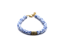Load image into Gallery viewer, Blue and White Bracelet
