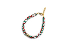 Load image into Gallery viewer, Red and Green Bracelet
