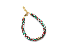 Red and Green Bracelet