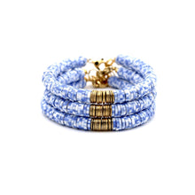 Load image into Gallery viewer, Blue and White Bracelet
