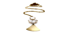 Load image into Gallery viewer, Long Gold Pendant Necklace
