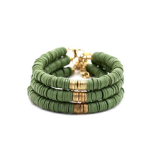 Load image into Gallery viewer, Olive Green Bracelet
