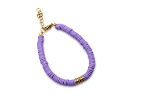 Purple Gold Bracelet