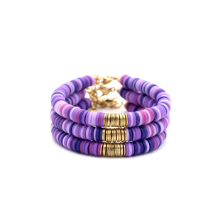 Multi Purple Bracelet
