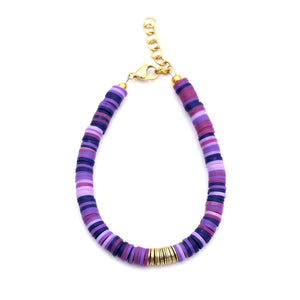 Multi Purple Bracelet