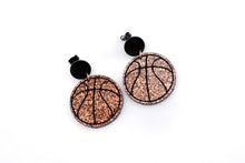 Load image into Gallery viewer, Glitter Basketball Dangles
