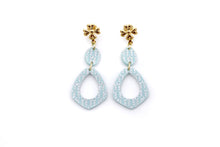 Load image into Gallery viewer, Light Blue Dangle Earrings
