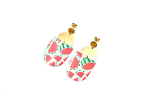 Watermelon Earrings