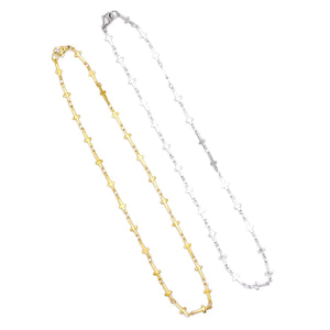 Cross Chain Layering Necklaces