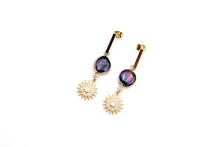 Load image into Gallery viewer, Celestial Sun Earrings
