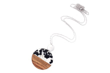 Load image into Gallery viewer, Black White Pendant Necklace
