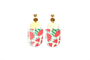 Watermelon Earrings