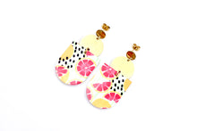 Load image into Gallery viewer, Pink Citrus Earrings
