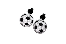 Load image into Gallery viewer, Glitter Soccer Dangles
