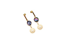 Load image into Gallery viewer, Celestial Sun Earrings

