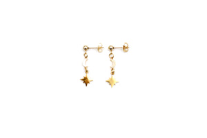 Dainty Star & Moon Dangles