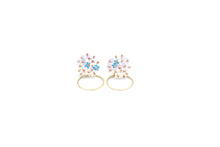 Load image into Gallery viewer, Flower Cluster Earrings
