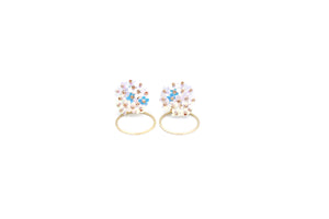 Flower Cluster Earrings