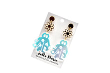 Load image into Gallery viewer, Floral Ghost Earrings
