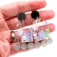 Load image into Gallery viewer, Spider Glitter Earrings

