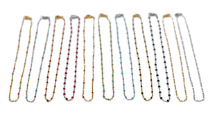 Colorful Enamel Necklace