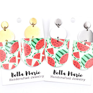 Watermelon Earrings