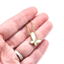 Load image into Gallery viewer, Shell Butterfly Necklace
