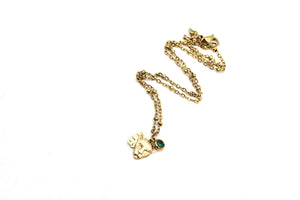 Gold Jungle Cat Necklace