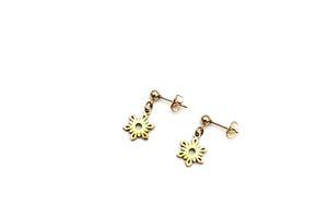 Dainty Snowflake Earrings