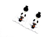 Load image into Gallery viewer, Latte Ghost Earrings
