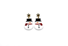 Load image into Gallery viewer, Snowman Earrings

