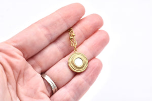 Round Boho Necklace