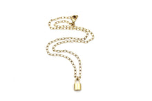 Load image into Gallery viewer, Dainty Lock Necklace
