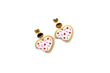 Load image into Gallery viewer, Valentine Heart Cookie Earrings
