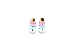 Pastel Heart Earrings