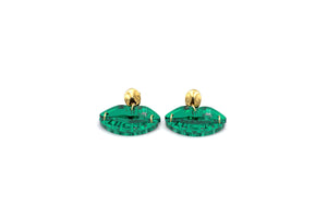 St. Patrick's Day Lucky Lips Earrings