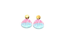 Load image into Gallery viewer, Happy Easter Ombre Egg Earrings
