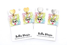 Load image into Gallery viewer, Colorful Bunny Earrings
