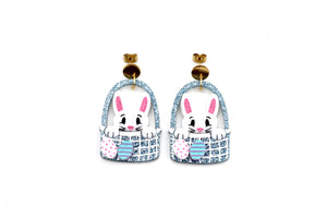 Easter Bunny Earrings