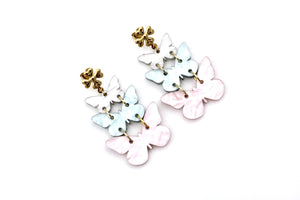 Pastel Butterfly Earrings