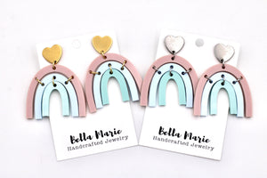 Pastel Rainbow Earrings